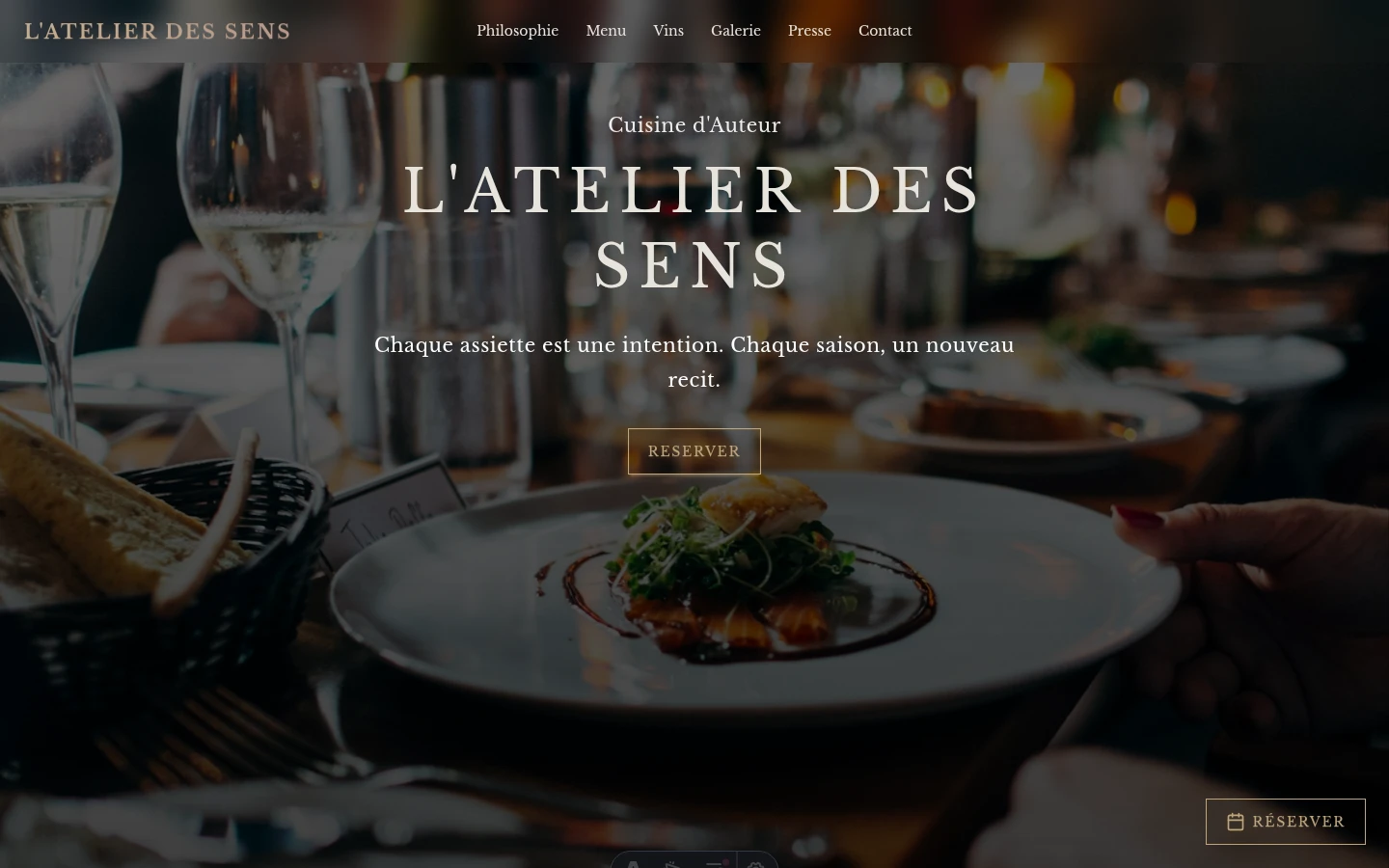 L'Atelier des sens — gastronomique