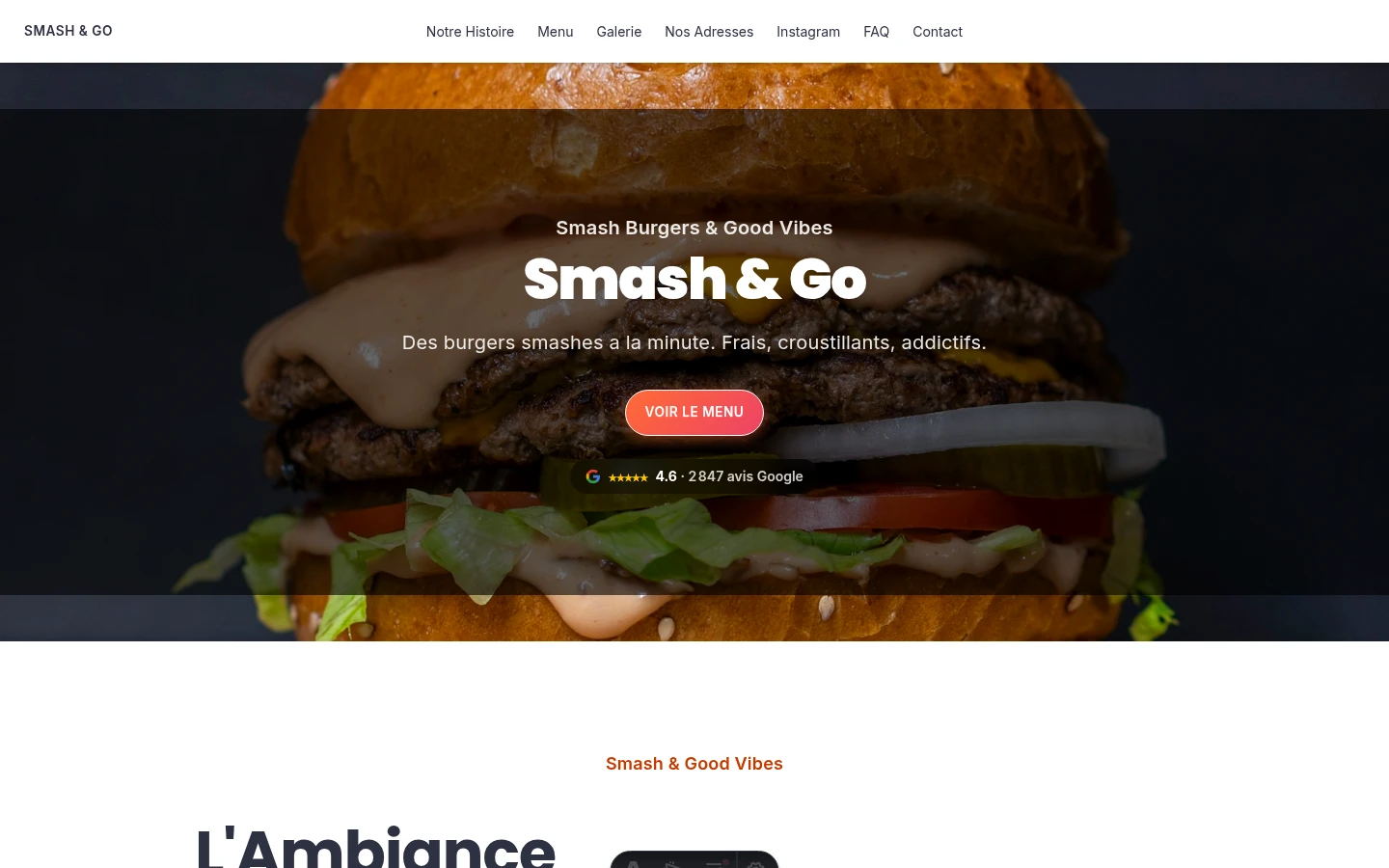Smash & Go — fast casual